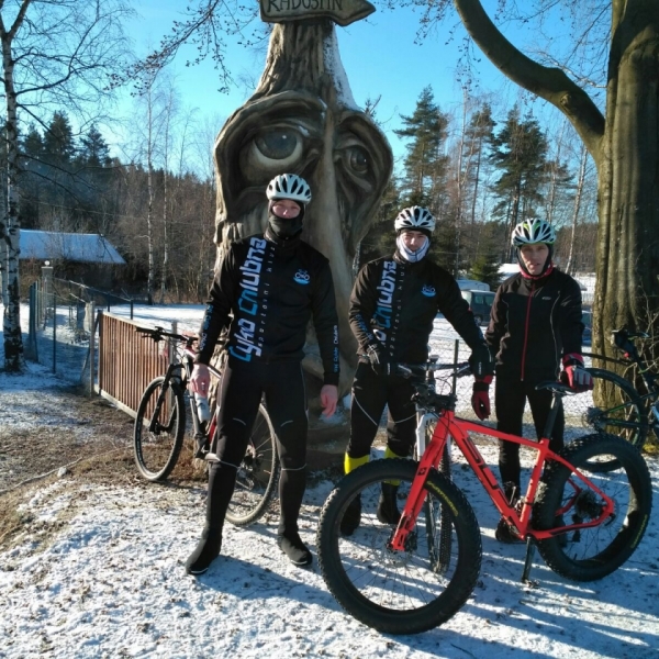 Zimní vyjížďka leden 2017