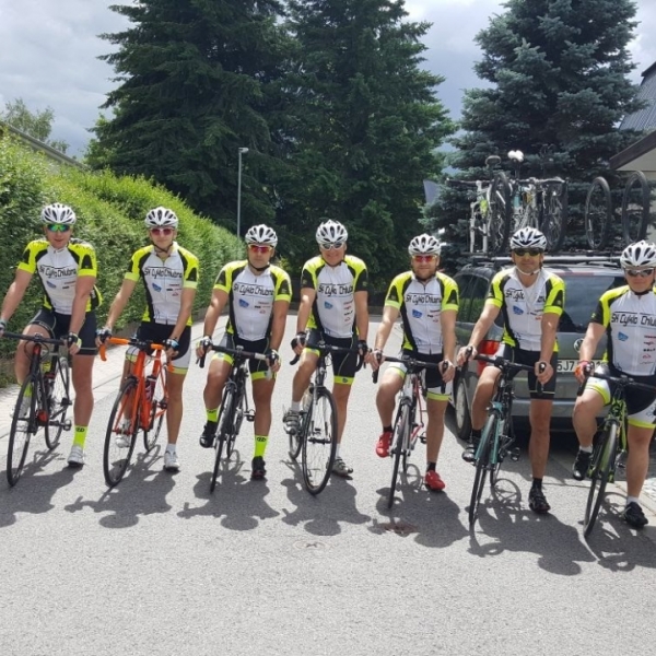 Týmová vyjížďka léto 2017